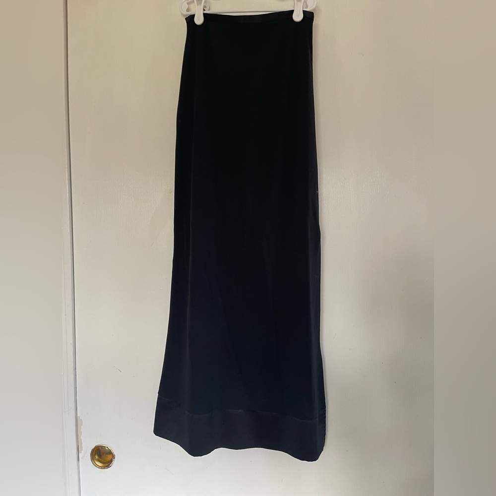 Ann Taylor Black Maxi Skirt